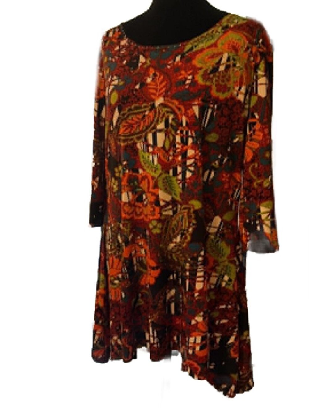 Multiples Stretch Tunic - Picture 3 of 6